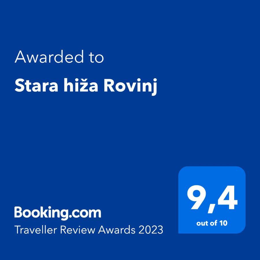 Stara Hiza Rovinj Apartman Kültér fotó